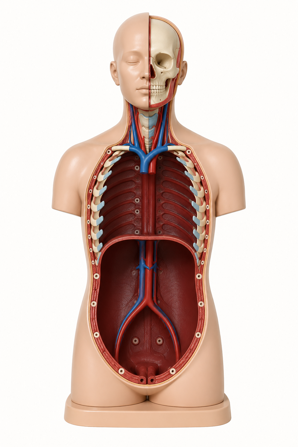 Open classroom anatomy torso